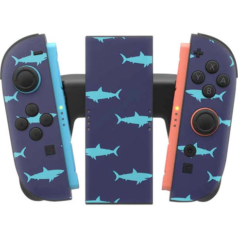 Shark Print Nintendo Switch 2 (2025) Joy-Con Controller Skin