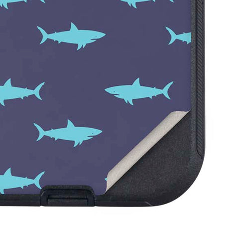 Shark Print Otterbox Defender iPhone Skin