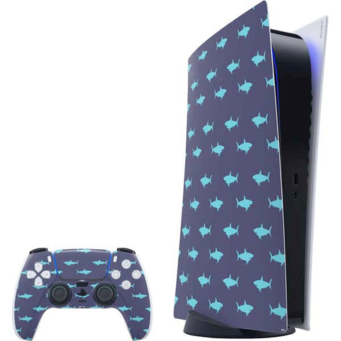 Shark Print PlayStation PS5 Skins