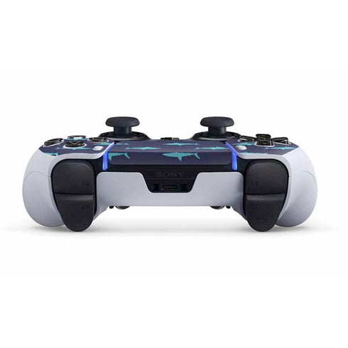 Shark Print PS5 DualSense Edge Pro Controller Skin