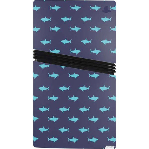 Shark Print PS5 Pro Bundle Skin