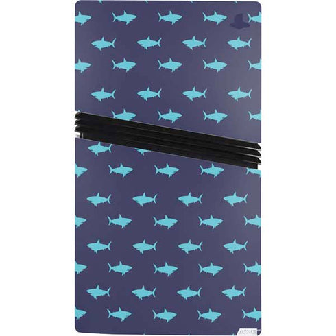 Shark Print PS5 Pro Console Skin