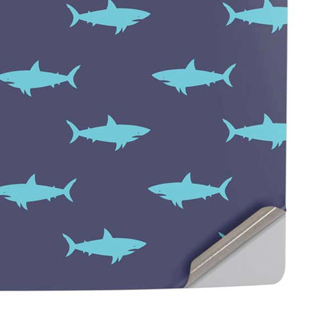 Shark Print PS5 Pro Disk Console Skin