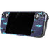 Shark Print Steam Deck Handheld Gaming Computer OLED Skin