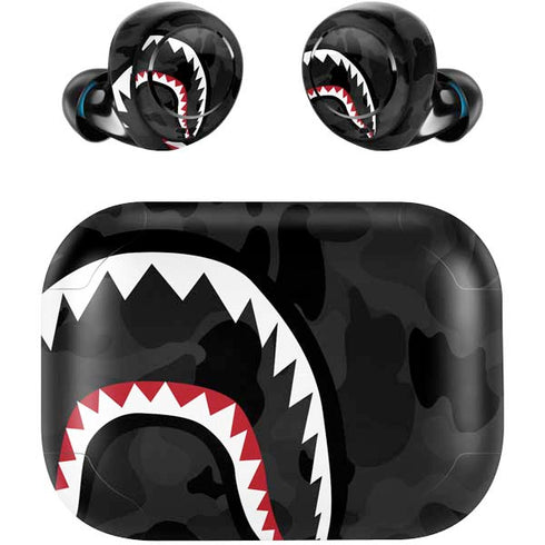 Shark Teeth Grey Street Camo Amazon Echo Buds Skin