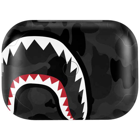 Shark Teeth Grey Street Camo Amazon Echo Buds Skin