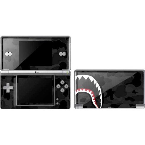 Shark Teeth Grey Street Camo Nintendo Skins