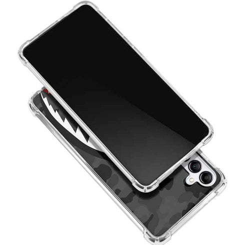 Shark Teeth Grey Street Camo Gabb Phone 4 Clear Case