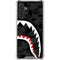 Shark Teeth Grey Street Camo Galaxy A17 Clear Case