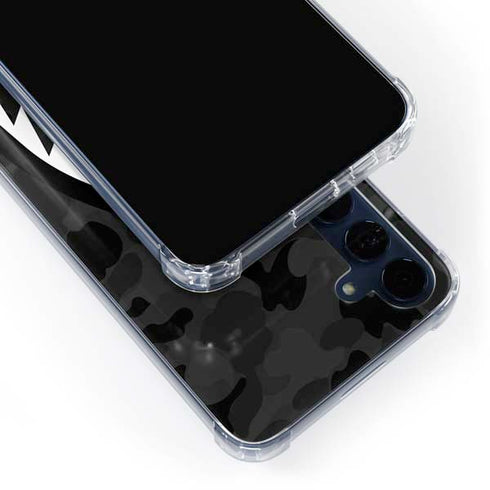 Shark Teeth Grey Street Camo Galaxy A35 5G Clear Case