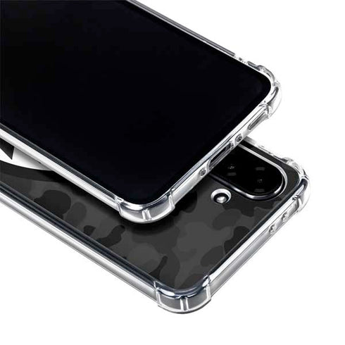 Shark Teeth Grey Street Camo Galaxy A36 5G Clear Case