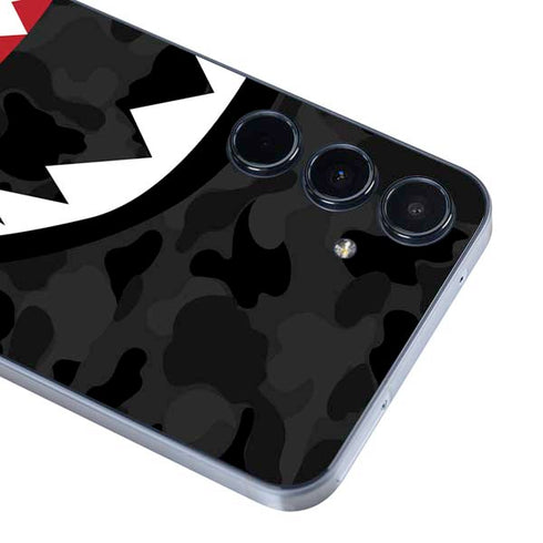 Shark Teeth Grey Street Camo Galaxy A36 5G Skin