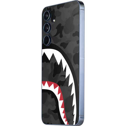Shark Teeth Grey Street Camo Galaxy A55 5G Skin