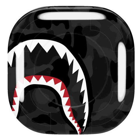 Shark Teeth Grey Street Camo Galaxy Buds Live Skin