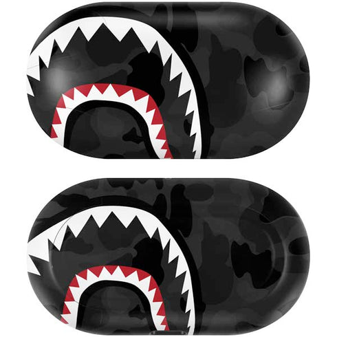 Shark Teeth Grey Street Camo Galaxy Buds Skin