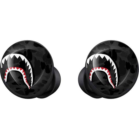 Shark Teeth Grey Street Camo Galaxy Buds Skin
