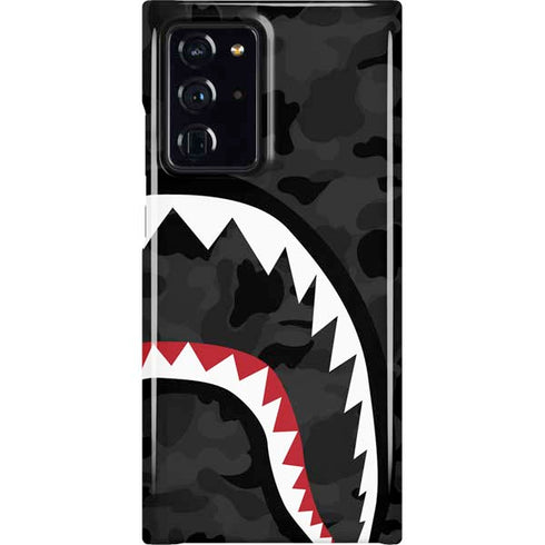Shark Teeth Grey Street Camo Galaxy Cases