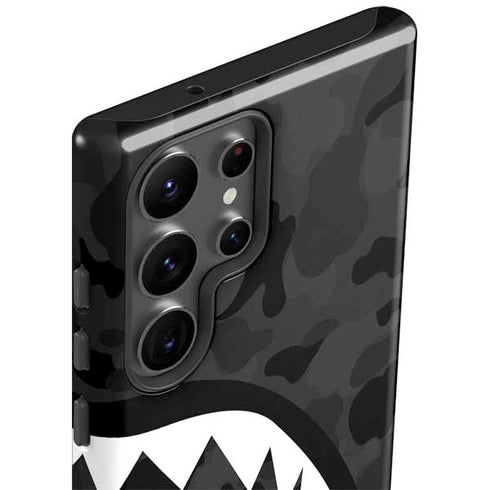 Shark Teeth Grey Street Camo Galaxy S23 Ultra Pro Case