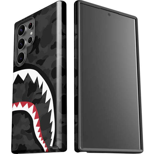 Shark Teeth Grey Street Camo Galaxy S23 Ultra Pro Case