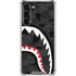 Shark Teeth Grey Street Camo Galaxy S24 FE Clear Case