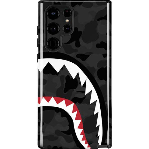 Shark Teeth Grey Street Camo Galaxy S25 Ultra Impact Case