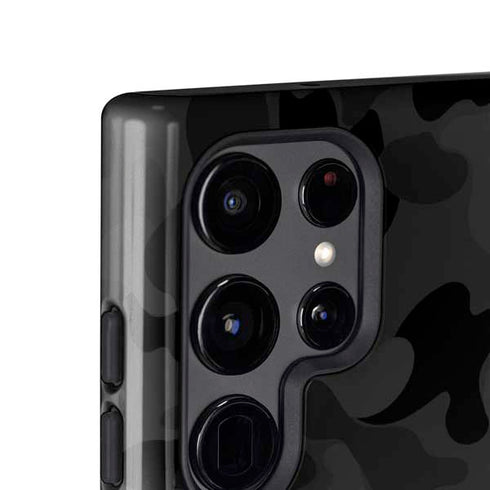 Shark Teeth Grey Street Camo Galaxy S25 Ultra Impact Case