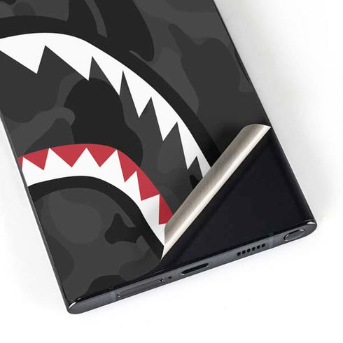 Shark Teeth Grey Street Camo Galaxy S24 Ultra Skin