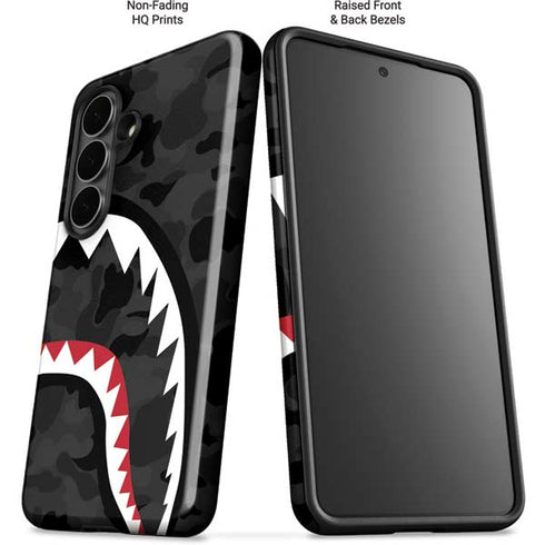 Shark Teeth Grey Street Camo Galaxy S26 Impact Case