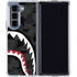 Shark Teeth Grey Street Camo Galaxy Z Fold5 5G Clear Case