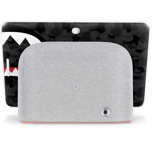 Shark Teeth Grey Street Camo Google Home Hub Skin