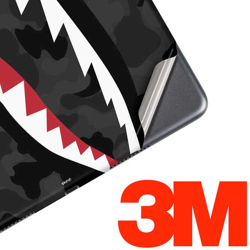 Shark Teeth Grey Street Camo iPad Skins