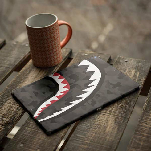 Shark Teeth Grey Street Camo iPad Skins