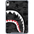 Shark Teeth Grey Street Camo iPad 11th Gen (2025) Clear Case