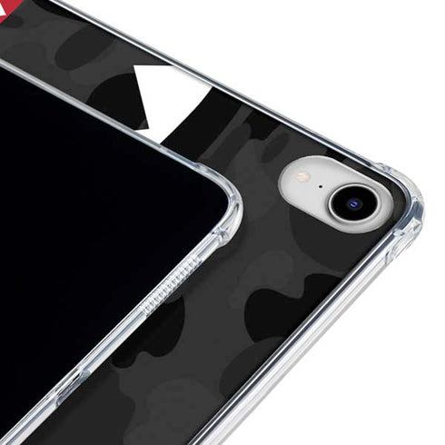 Shark Teeth Grey Street Camo iPad 11th Gen (2025) Clear Case