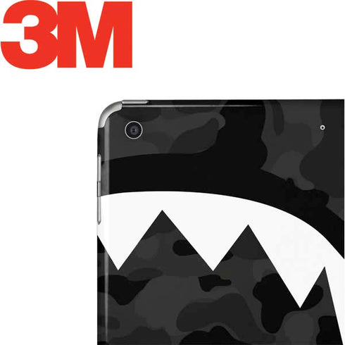 Shark Teeth Grey Street Camo Apple iPad Skin