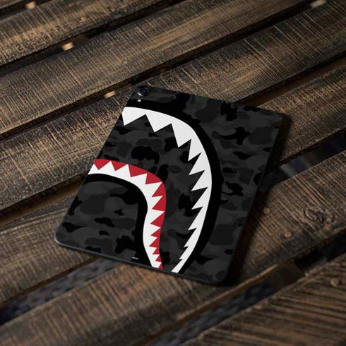 Shark Teeth Grey Street Camo Apple iPad Pro Skin