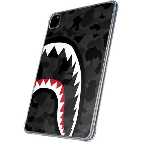 Shark Teeth Grey Street Camo iPad Pro 11in (2024) Clear Case