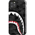 Shark Teeth Grey Street Camo iPhone Cases