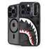 Shark Teeth Grey Street Camo iPhone 14 Pro Kickstand Case
