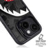 Shark Teeth Grey Street Camo iPhone 15 Kickstand Case