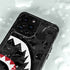 Shark Teeth Grey Street Camo iPhone 15 Pro Waterproof Case