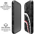 Shark Teeth Grey Street Camo iPhone 16 Magsafe Impact Case