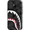 Shark Teeth Grey Street Camo iPhone 16 Plus Impact Case