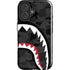 Shark Teeth Grey Street Camo iPhone 16 Plus Impact Case