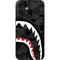 Shark Teeth Grey Street Camo iPhone 16 Plus Skin