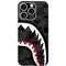 Shark Teeth Grey Street Camo iPhone 16 Pro Skin