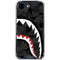 Shark Teeth Grey Street Camo iPhone 16e Clear Case