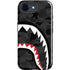 Shark Teeth Grey Street Camo iPhone 16e Impact Case