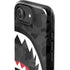 Shark Teeth Grey Street Camo iPhone 16e Impact Case