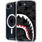Shark Teeth Grey Street Camo iPhone 16e MagSafe Case